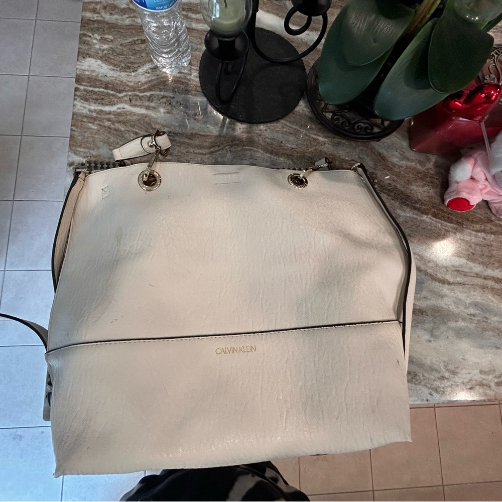 Calvin Klein White Women's Tote Bag